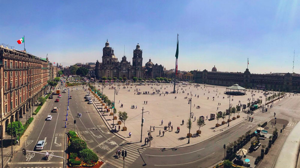 Alertan sobre afectación vial en el Zócalo por evento religioso