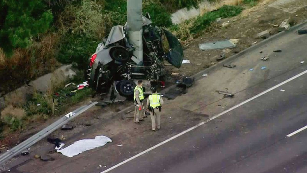 Choque deja cuatro muertos en Los Ángeles Choque deja cuatro muertos en Los Ángeles