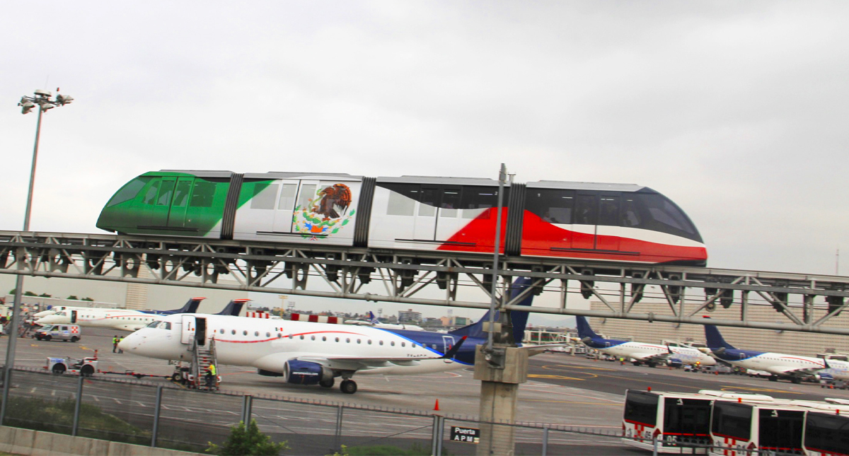 Aerotrén del AICM dejará de funcionar cinco días por mantenimiento