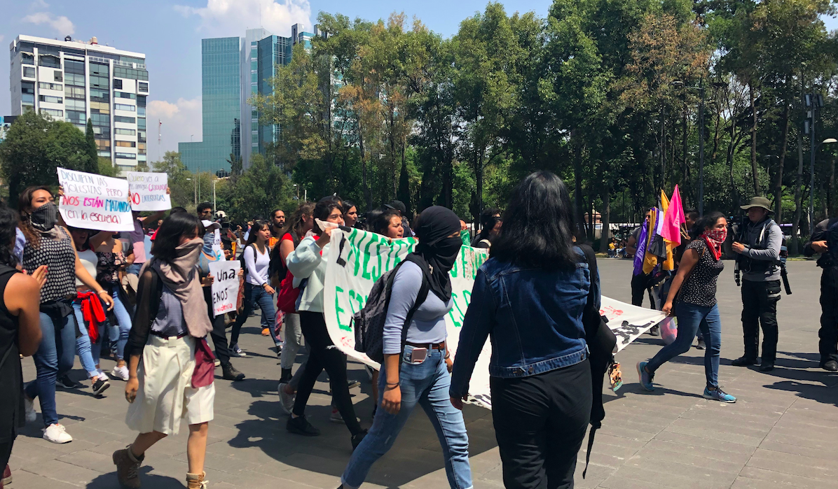 Sonora concentra el mayor porcentaje de feminicidios del país - alumnos-protestas