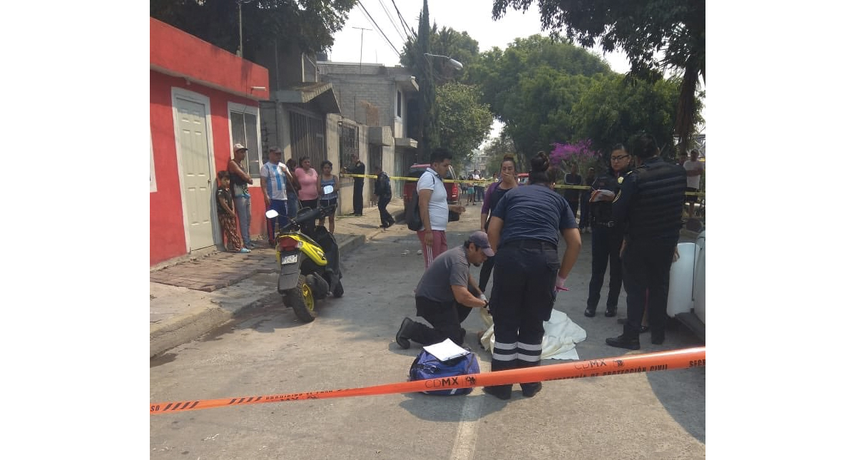 Ejecutan a hombre en Iztapalapa