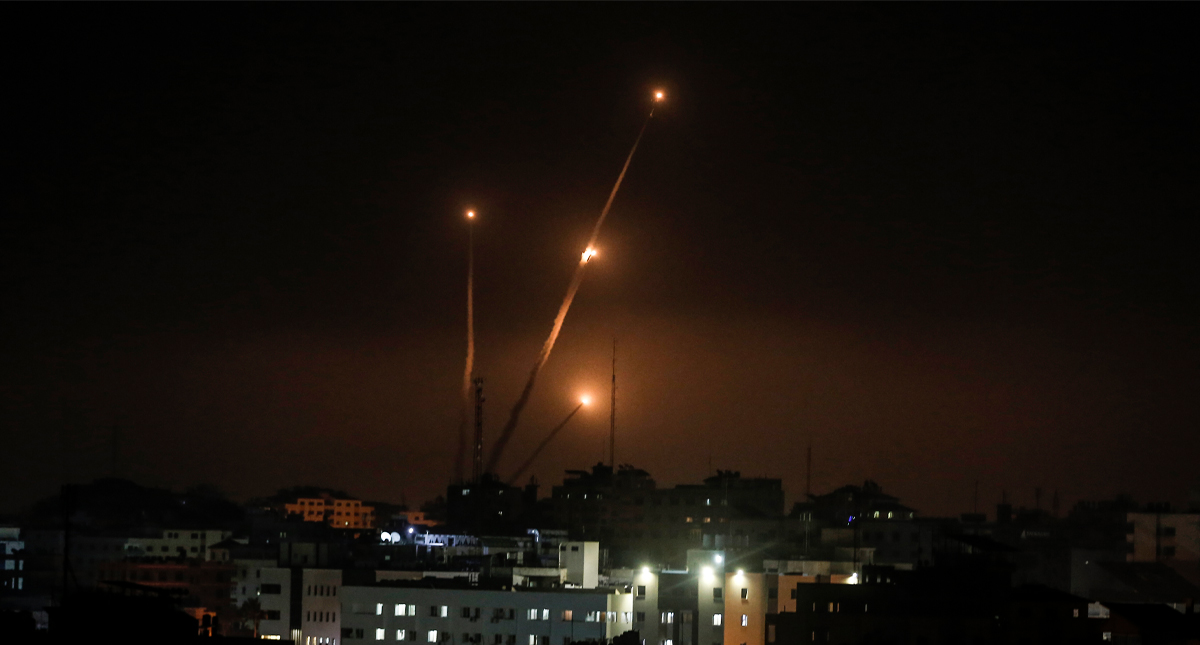 Respuesta israelí a ataques desde Gaza deja cuatro palestinos muertos