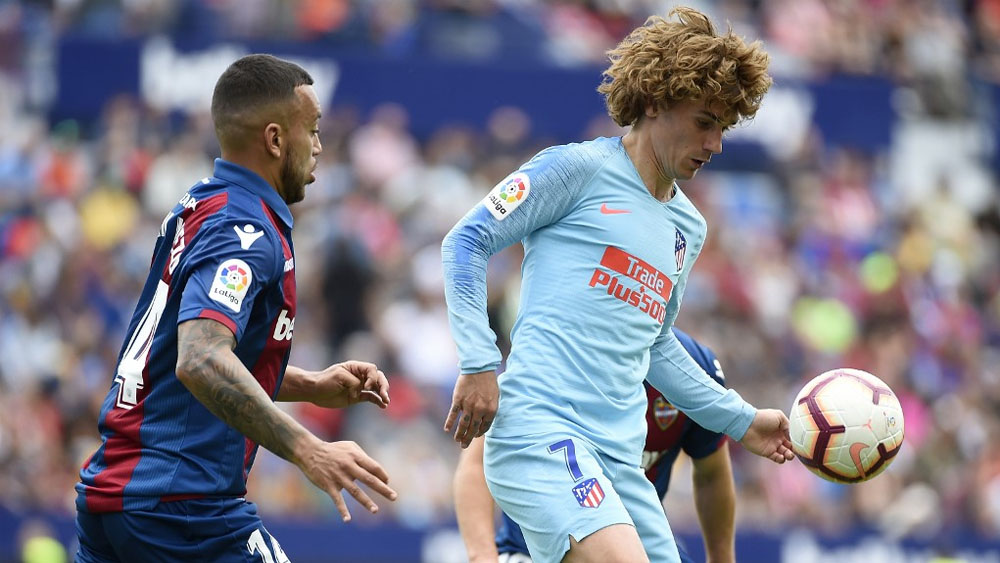 Atlético empata en despedida de Griezmann, Godín y Juanfran