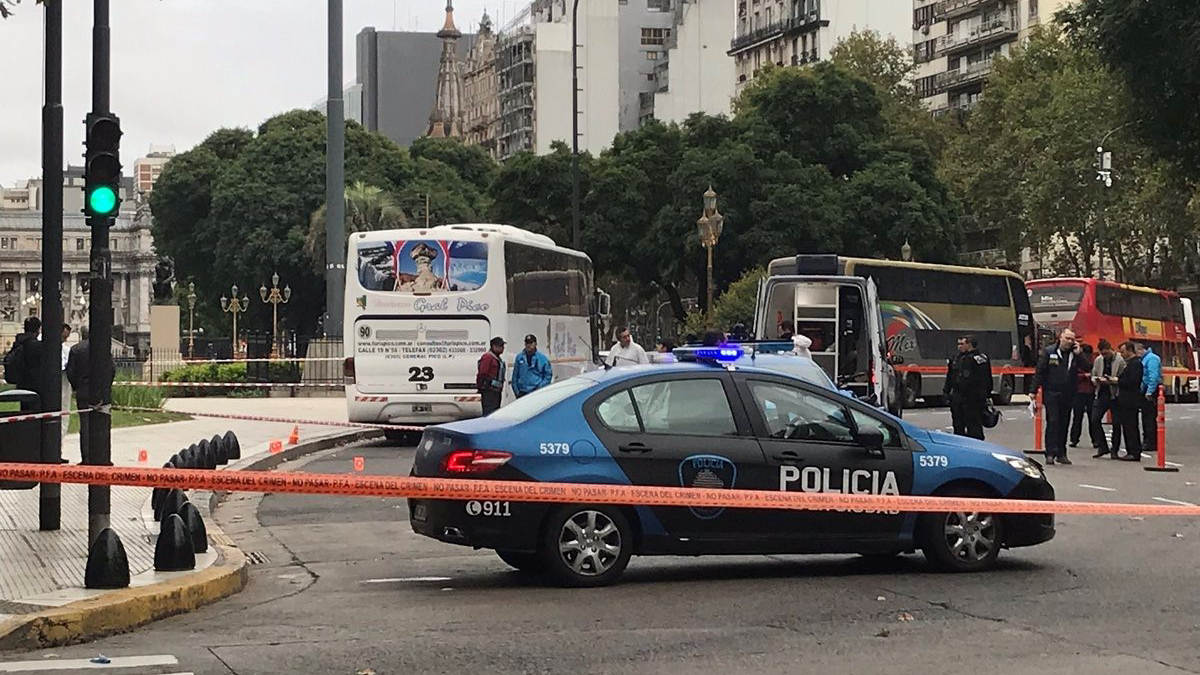 Balacera frente al Congreso de Argentina deja un muerto y un herido Balacera frente al Congreso de Argentina deja un muerto y un herido