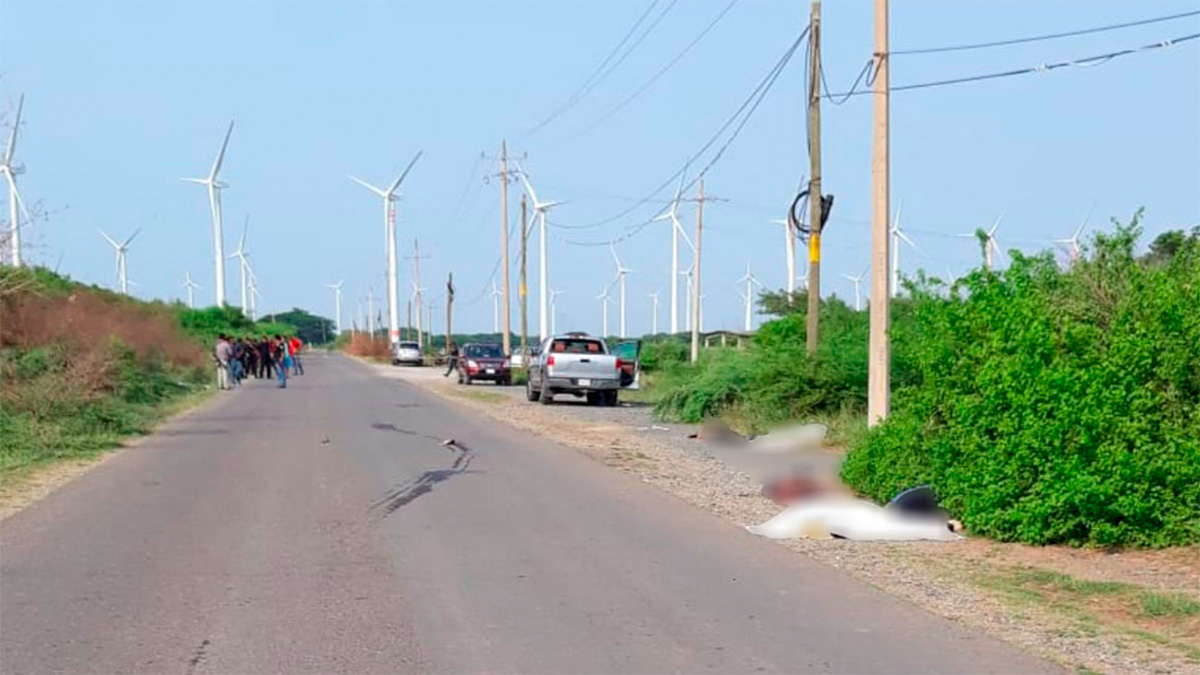 Balacera en Juchitán deja seis muertos y dos heridos