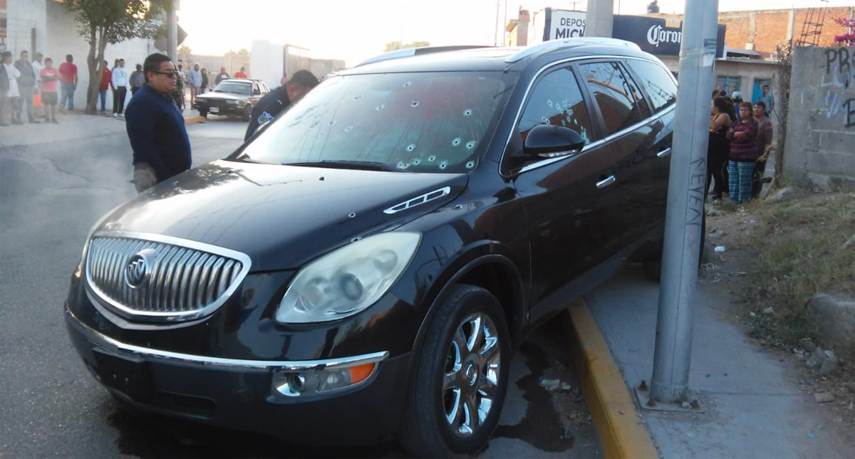 Acribillan a policía de San Luis Potosí con más de 55 disparos