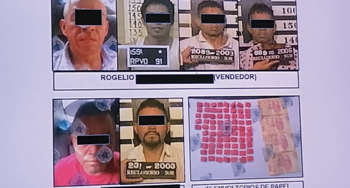 Detienen a 11 narcomenudistas en la Ciudad de México - banda-detenida