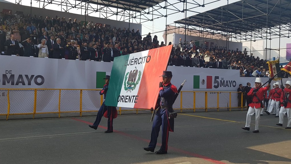 Sánchez Cordero encabeza conmemoración de la Batalla de Puebla - batalla-de-puebla-olga-sanchez-cordero-3