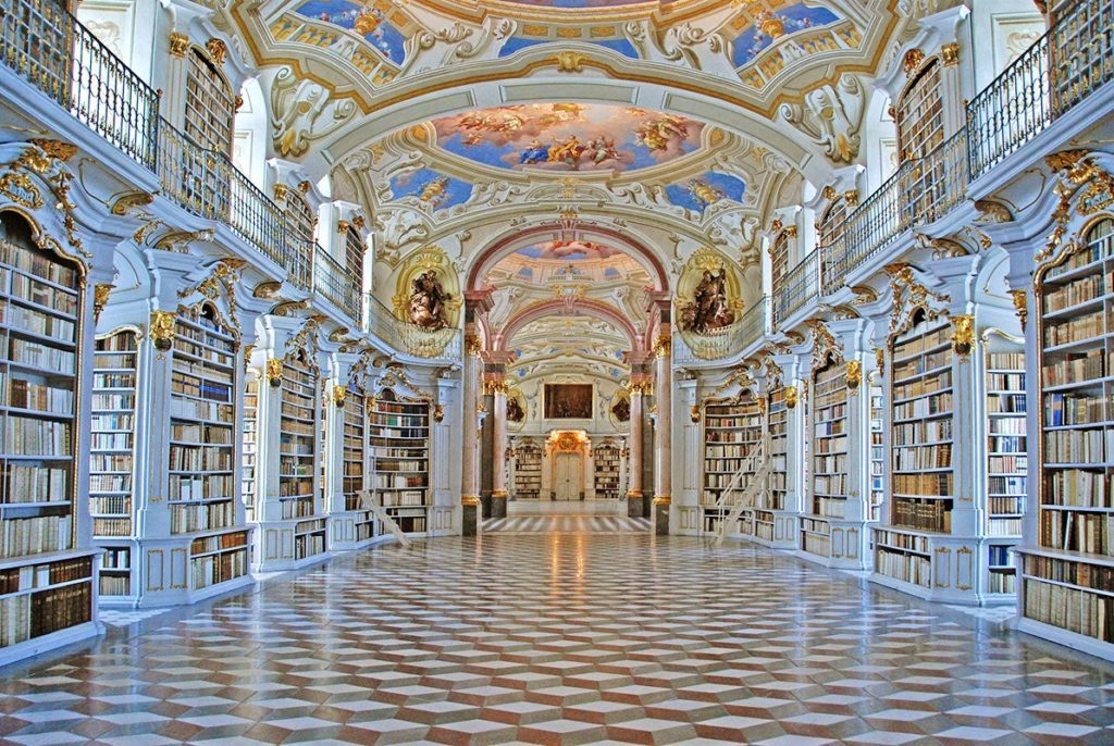 Las bibliotecas más impresionantes del mundo - biblioteca-del-monasterio