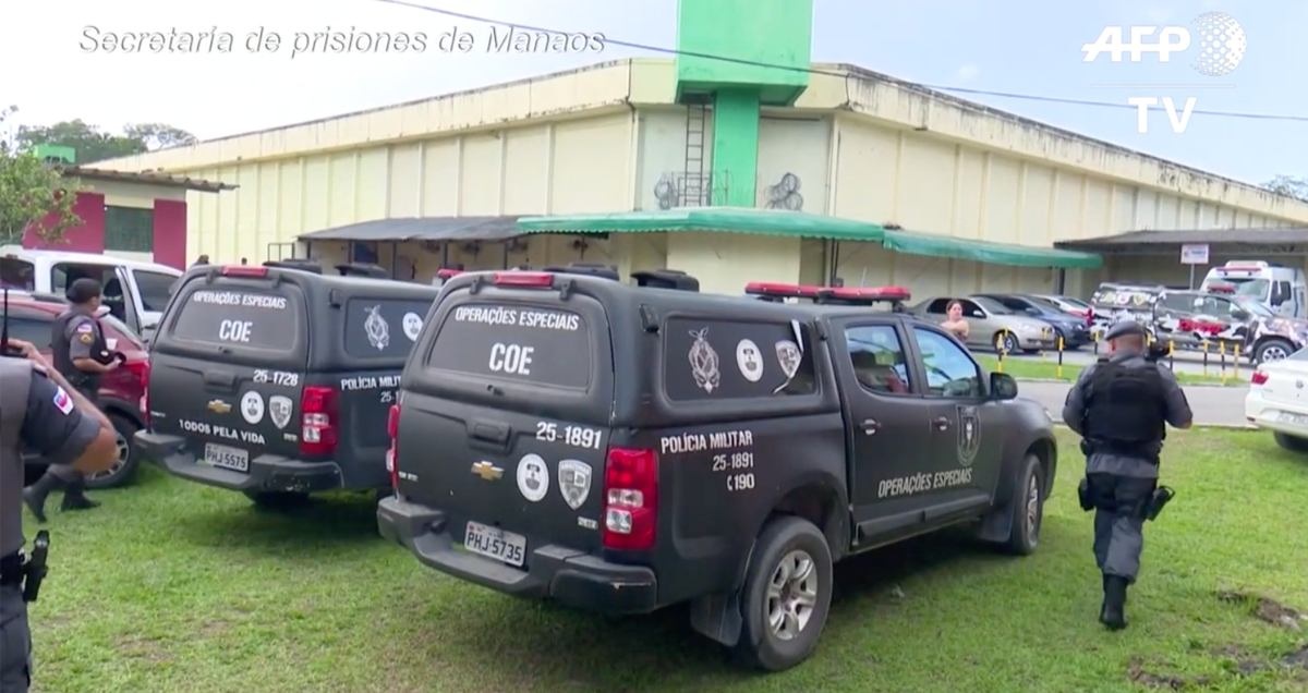 Enfrentamiento entre presos en cárcel de Brasil deja 15 muertos