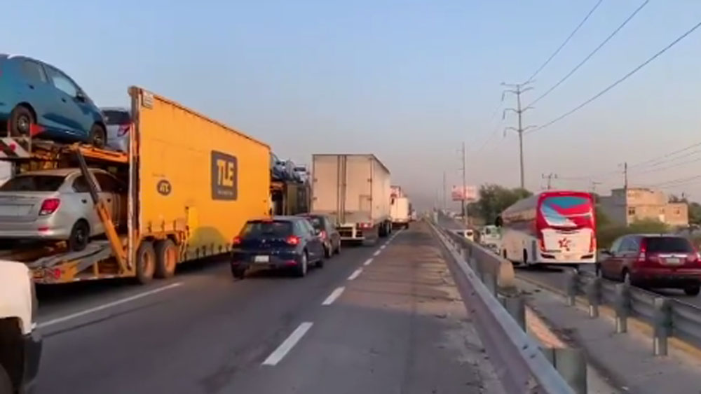 Falla en caseta de San Martín Texmelucan provoca caos Falla en caseta de San Martín Texmelucan provoca caos