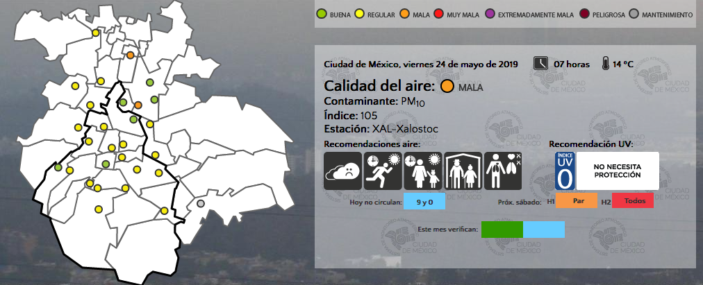 Coacalco y Ecatepec amanecen con mala calidad del aire - captura-de-pantalla-2019-05-24-a-las-073358