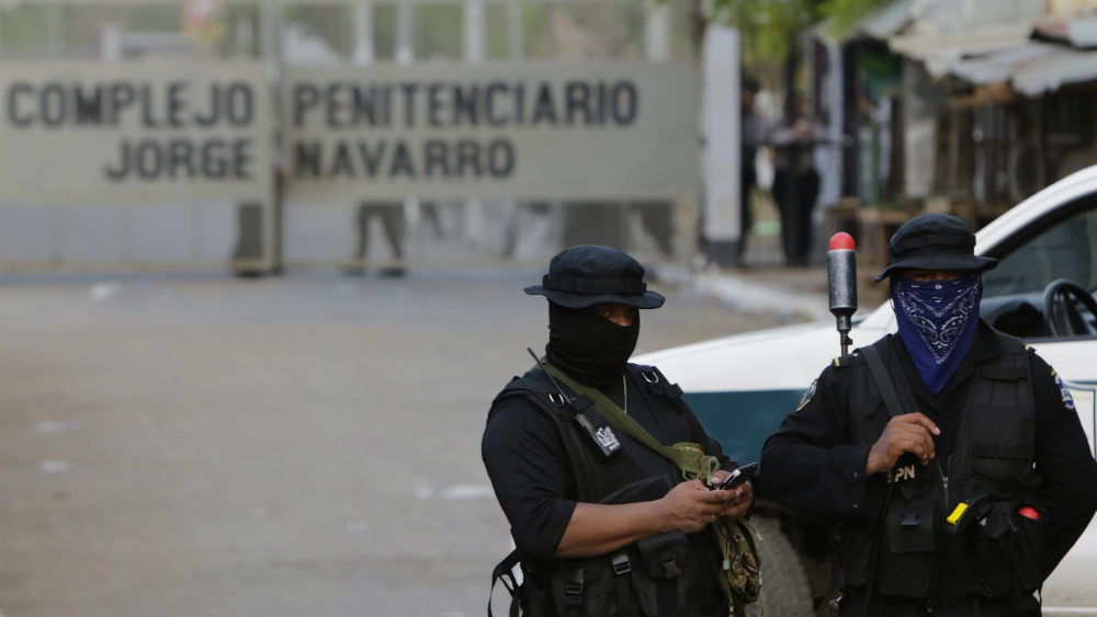 Al menos 17 opositores heridos en un motín en cárcel de Nicaragua