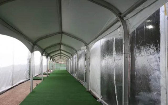Instalan carpa para albergar a migrantes indocumentados en El Paso - carpa-para-migrantes-ilegales-en-el-paso-640x400