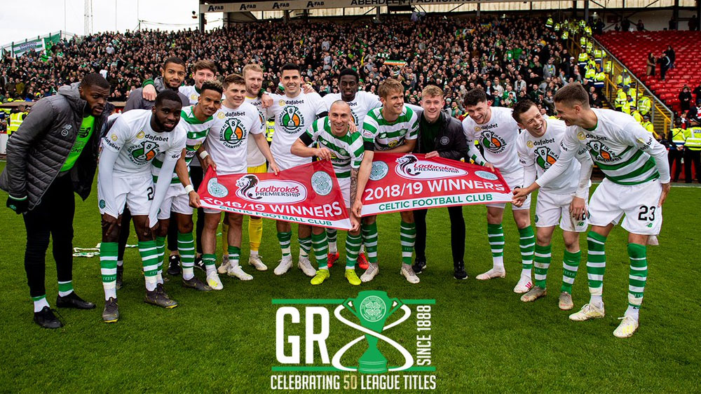 Celtic gana su octava liga escocesa consecutiva