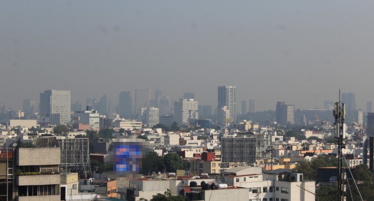 Valle de México continúa con muy mala calidad del aire