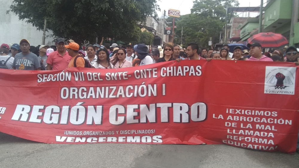 CNTE amenaza con plantón indefinido a nivel nacional