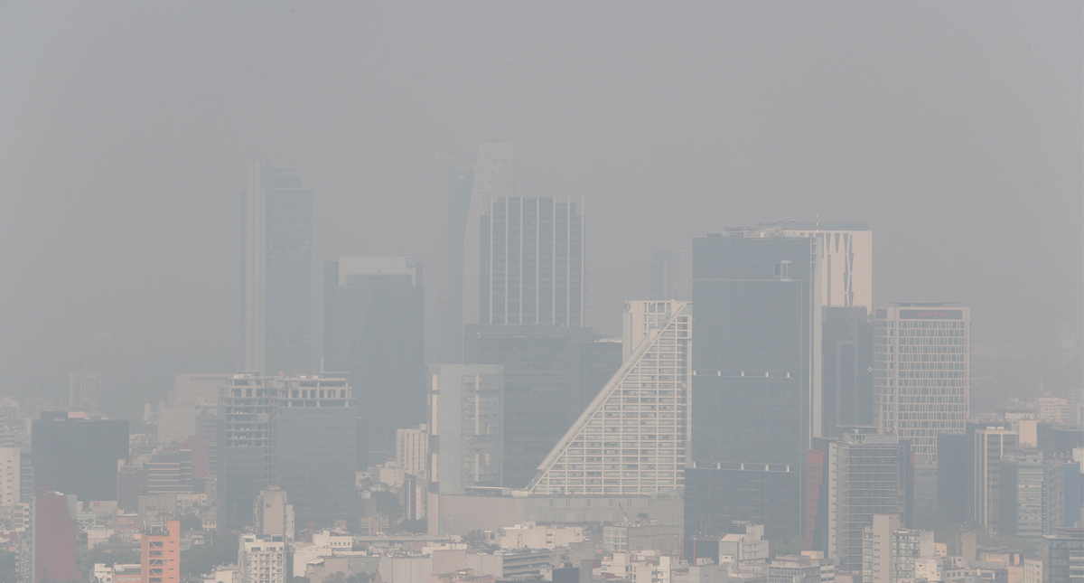 Continúa la contingencia ambiental atmosférica en el Valle de México
