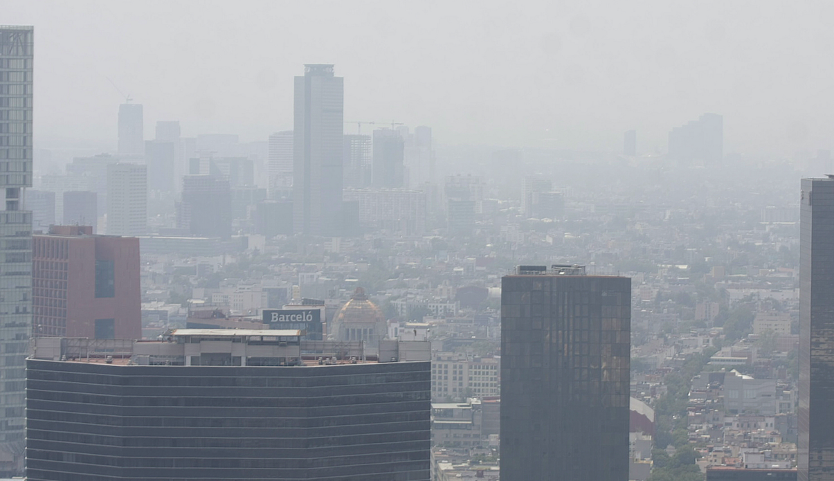 Persiste Mala calidad del aire en el Valle de México