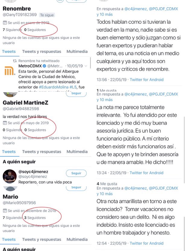 Crean cuentas en Twitter para defender a funcionario capitalino cesado por caso Heaven - cuentas-funcionario-pgj