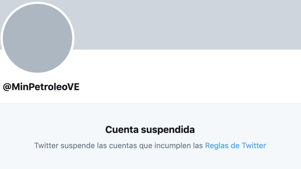 Twitter cancela cuentas de dependencias y medios de Venezuela
