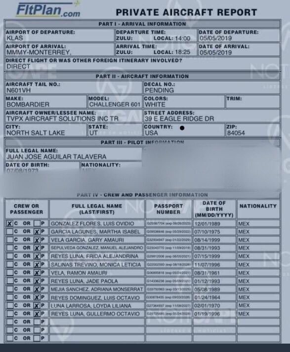 Desaparece avión en vuelo de Las Vegas a Monterrey - d55pnacxoaarhwi-1