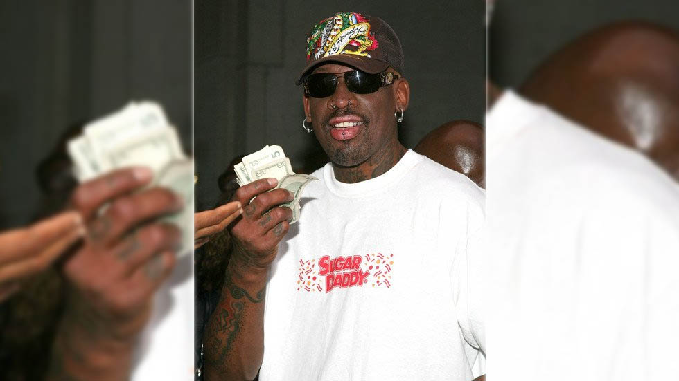 #Video Acusan a Dennis Rodman de robar ropa
