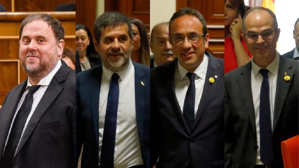 Parlamento de España suspende a diputados catalanes independentistas - diputados-suspendidos