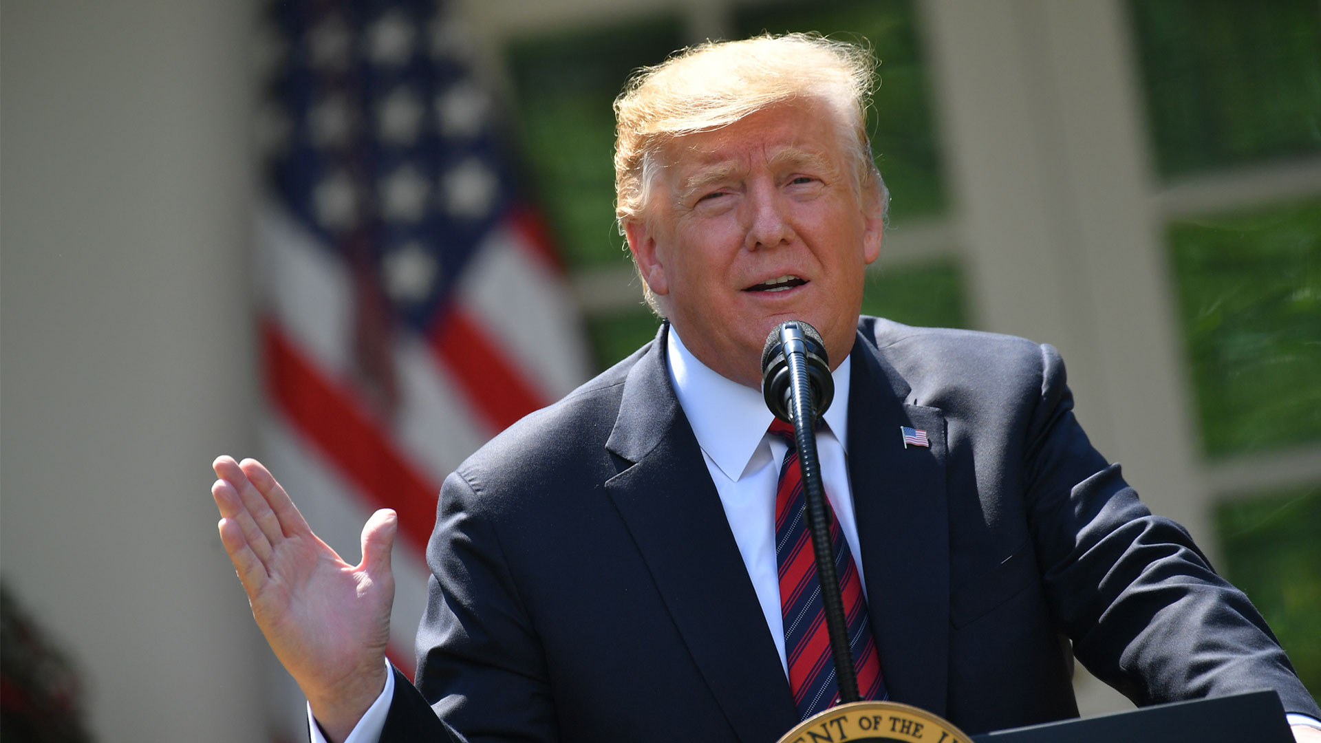 Trump afirma que muro fronterizo es totalmente nuevo