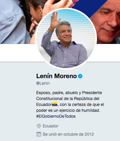 Los 10 presidentes latinoamericanos más populares en Twitter - ecuador