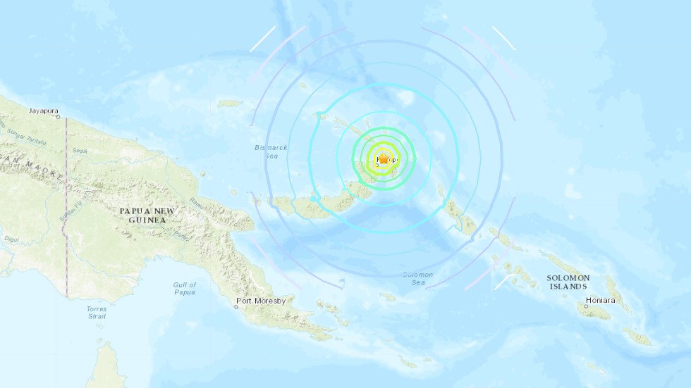Sismo de 7.5 activa amenaza de tsunami en Papúa Nueva Guinea