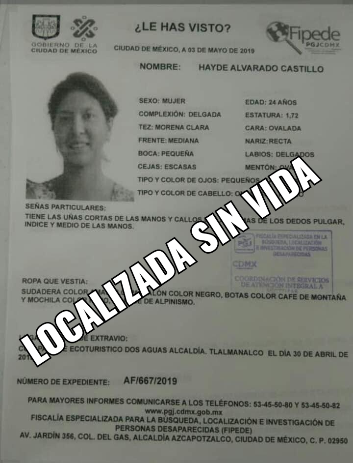 Hallan muerta a estudiante de la UNAM que escalaba el Iztaccíhuatl - estudiante-sin-vida-iztaccihuatl