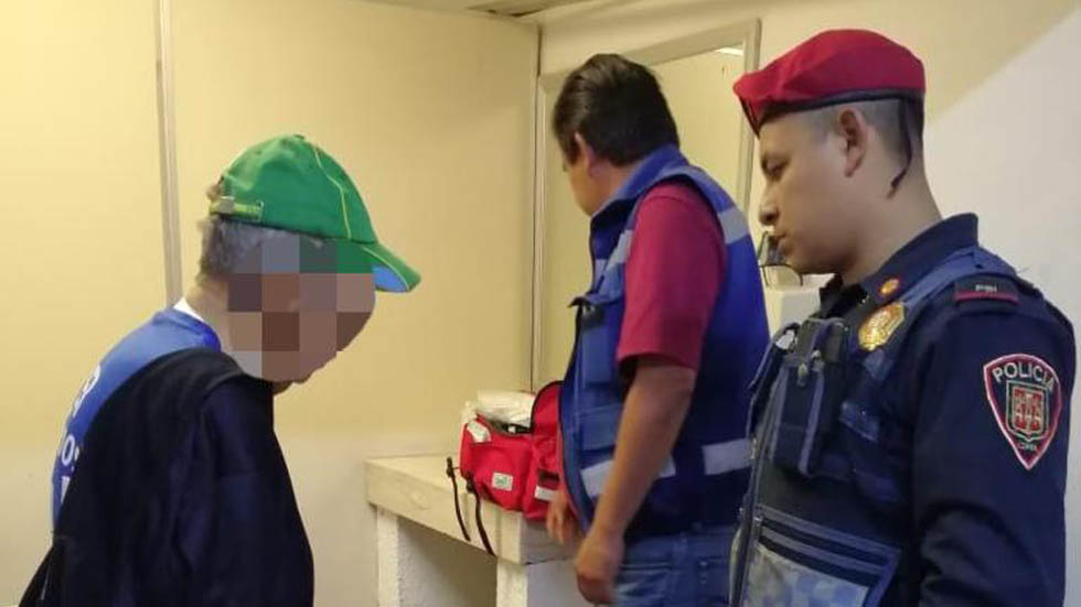 Evitan suicidio de adulto mayor en Metro Indios Verdes