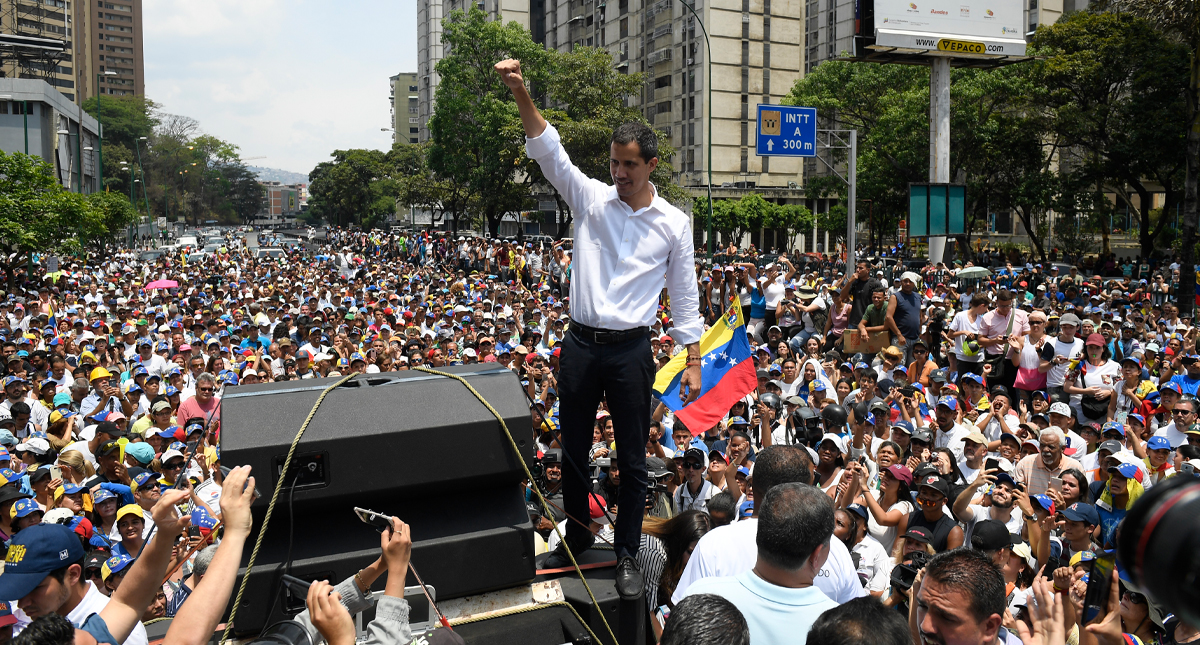 Seguiremos en las calles hasta lograr la libertad de Venezuela: Guaidó