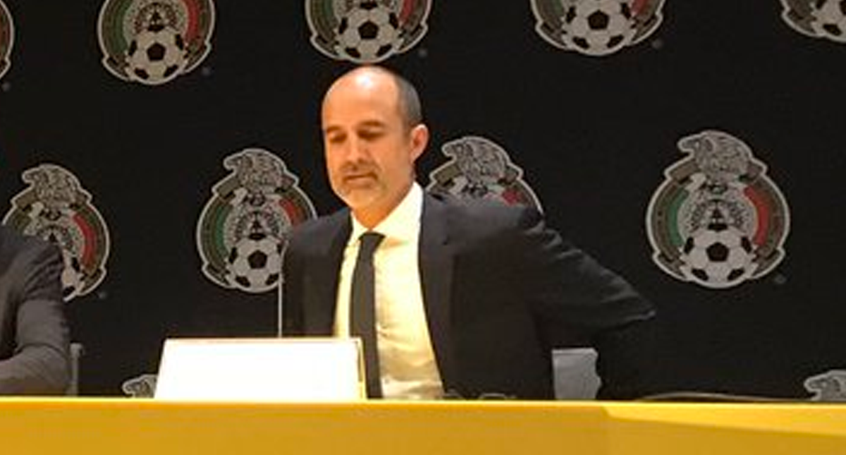 Guillermo Cantú dejará la FMF después de la Copa Oro