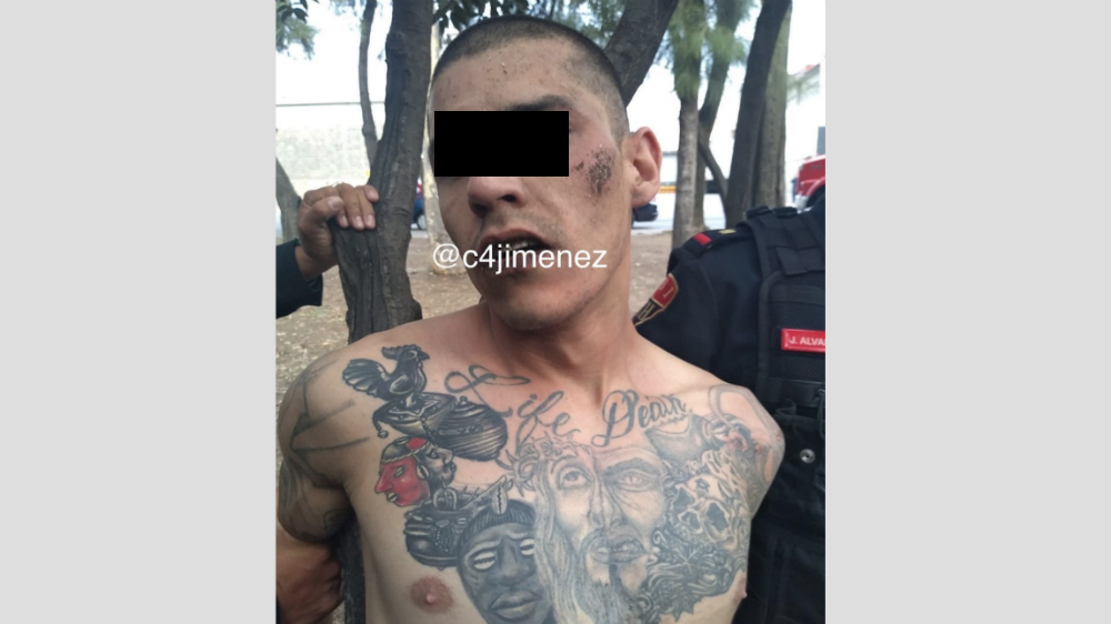 Detienen a hombre que realizaba disparos al aire en la GAM