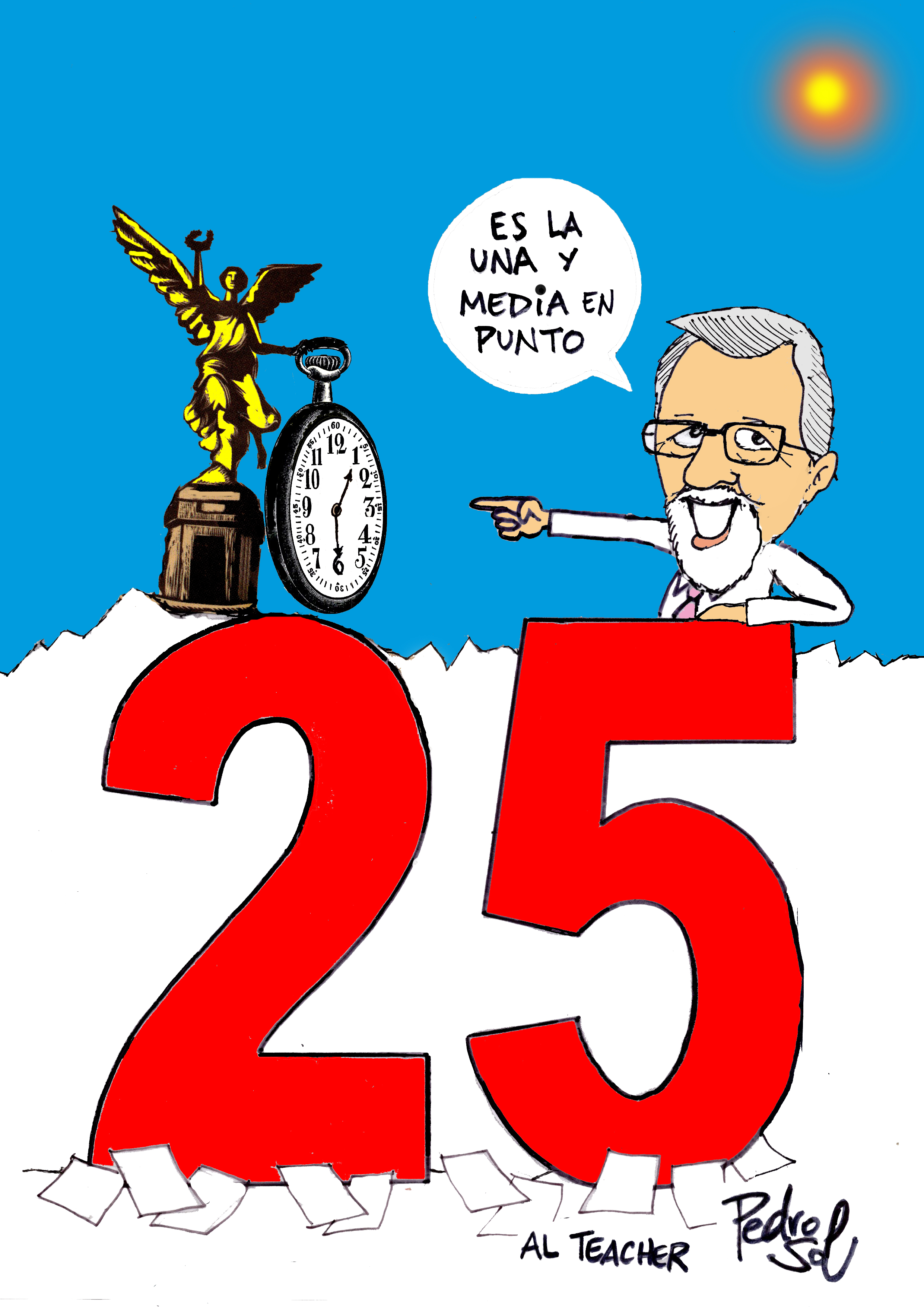 ¡Quema mucho el Sol! Sabia virtud de conocer el tiempo - img499-1