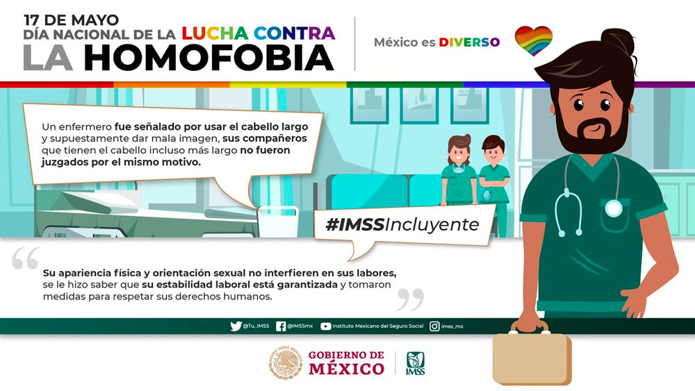 IMSS refrenda compromiso con política de atención a comunidad LGBTTTI