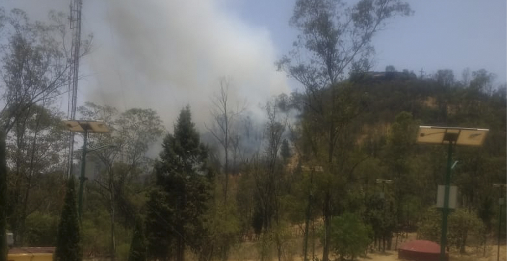 Recomendaciones ante presencia de humo en el Valle de México - incendio-cerro-de-la-estrella