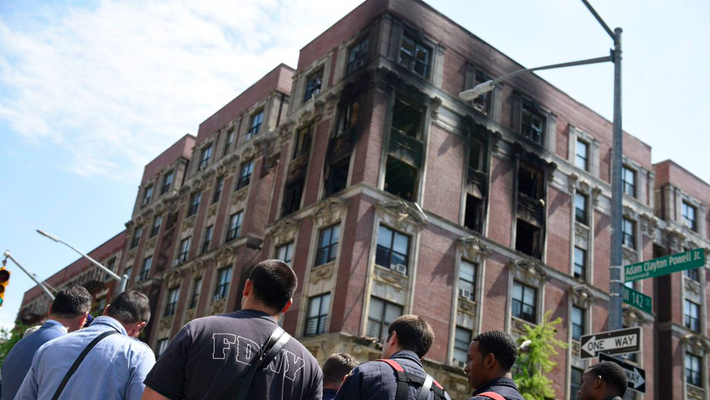 Familia muere durante incendio en Nueva York