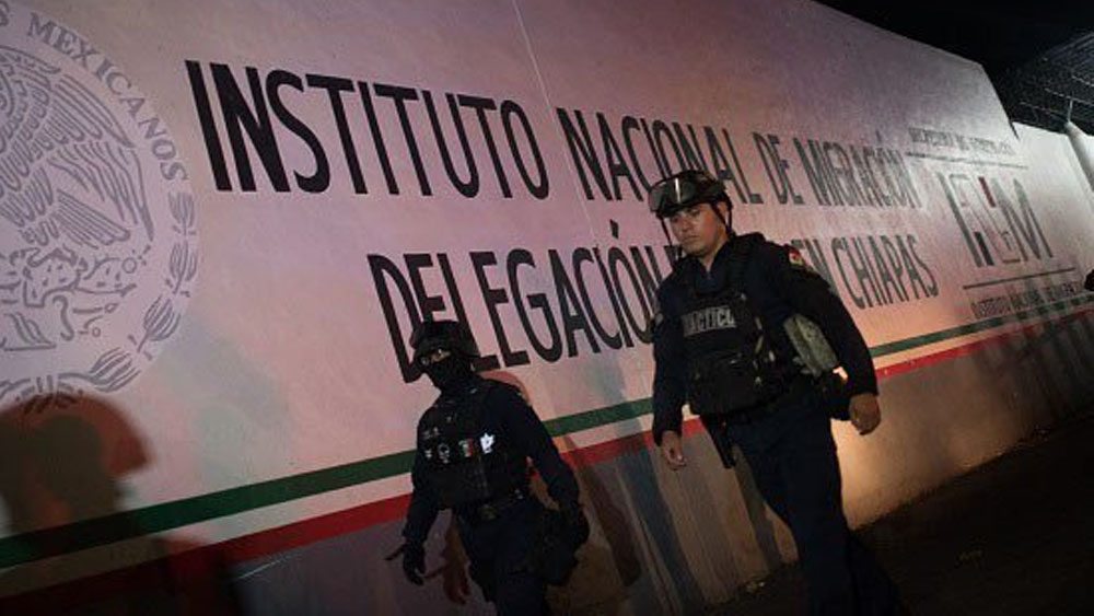 INM detiene a migrantes cerca de Tapachula, Chiapas
