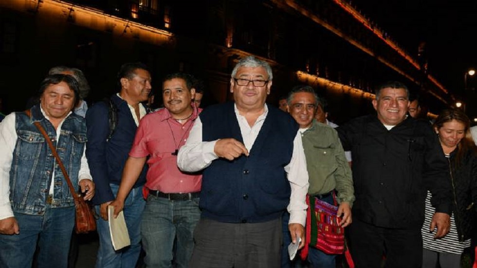 Asegura López Obrador que reunión con la CNTE fue ‘muy buena’