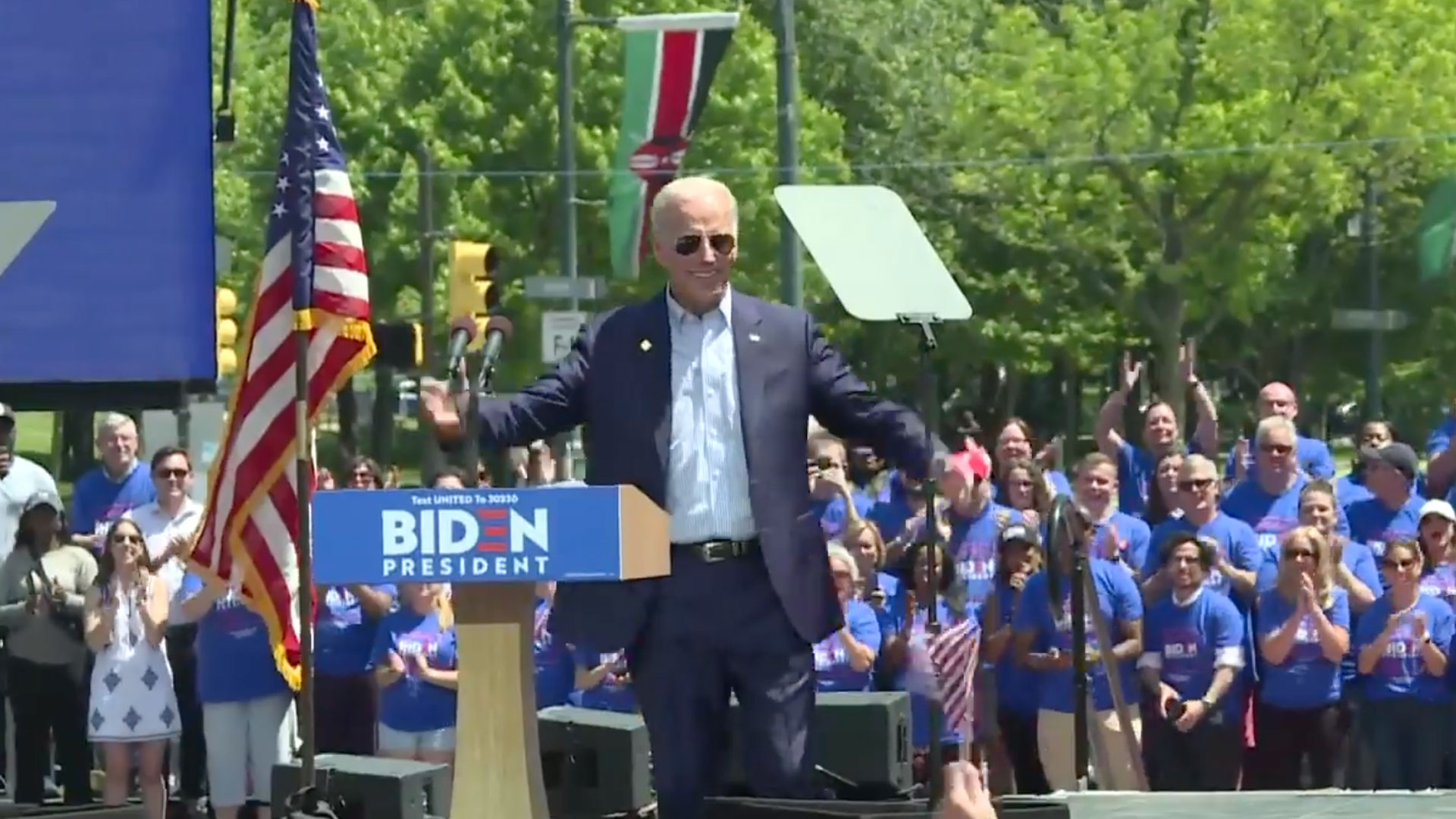 Joe Biden lanza su campaña para la presidencia de Estados Unidos
