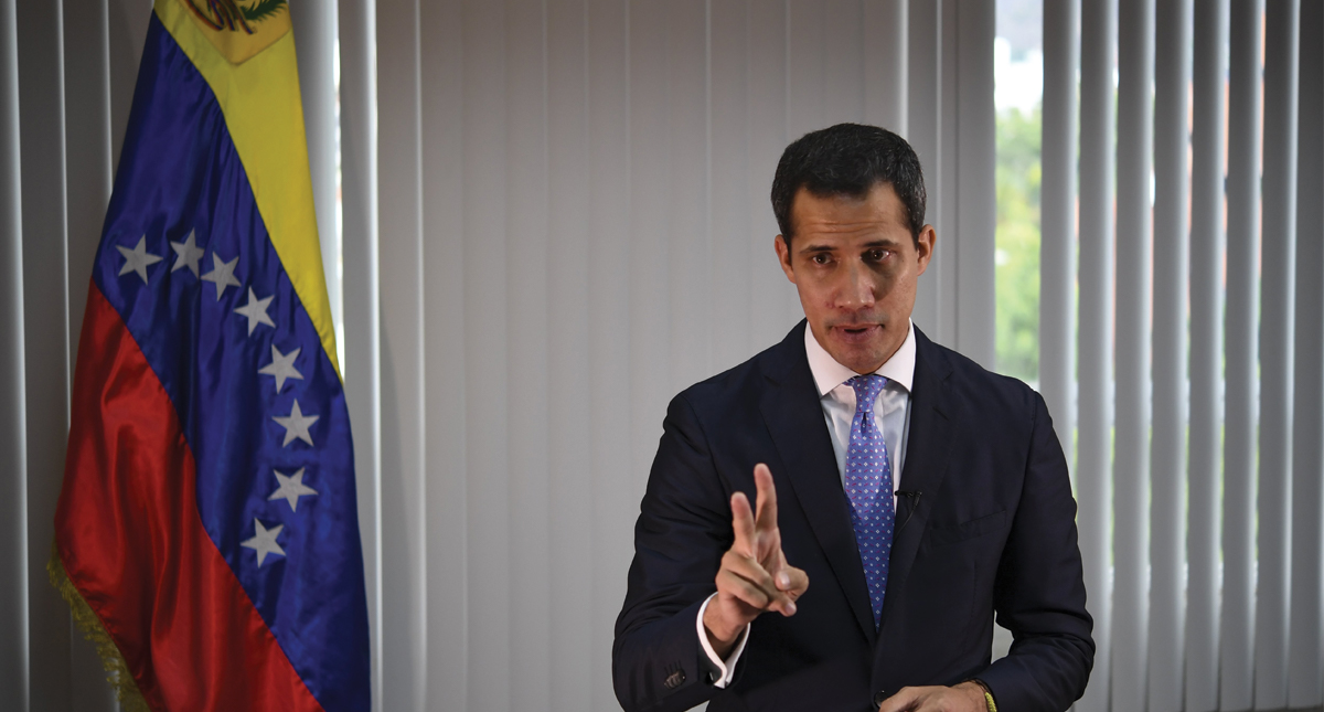 Juan Guaidó evaluaría intervención militar de EE.UU. en Venezuela Juan Guaidó evaluaría intervención militar de EE.UU. en Venezuela