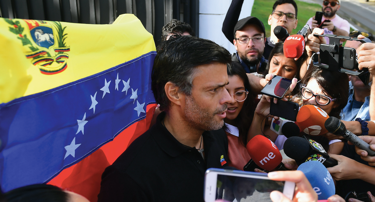 Leopoldo López no podrá pedir asilo en embajada española en Caracas Leopoldo López no podrá pedir asilo en embajada española en Caracas