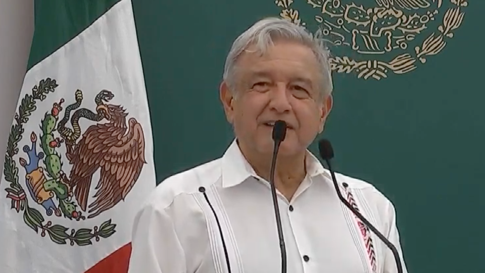 Mensaje de López Obrador desde Palenque, Chiapas