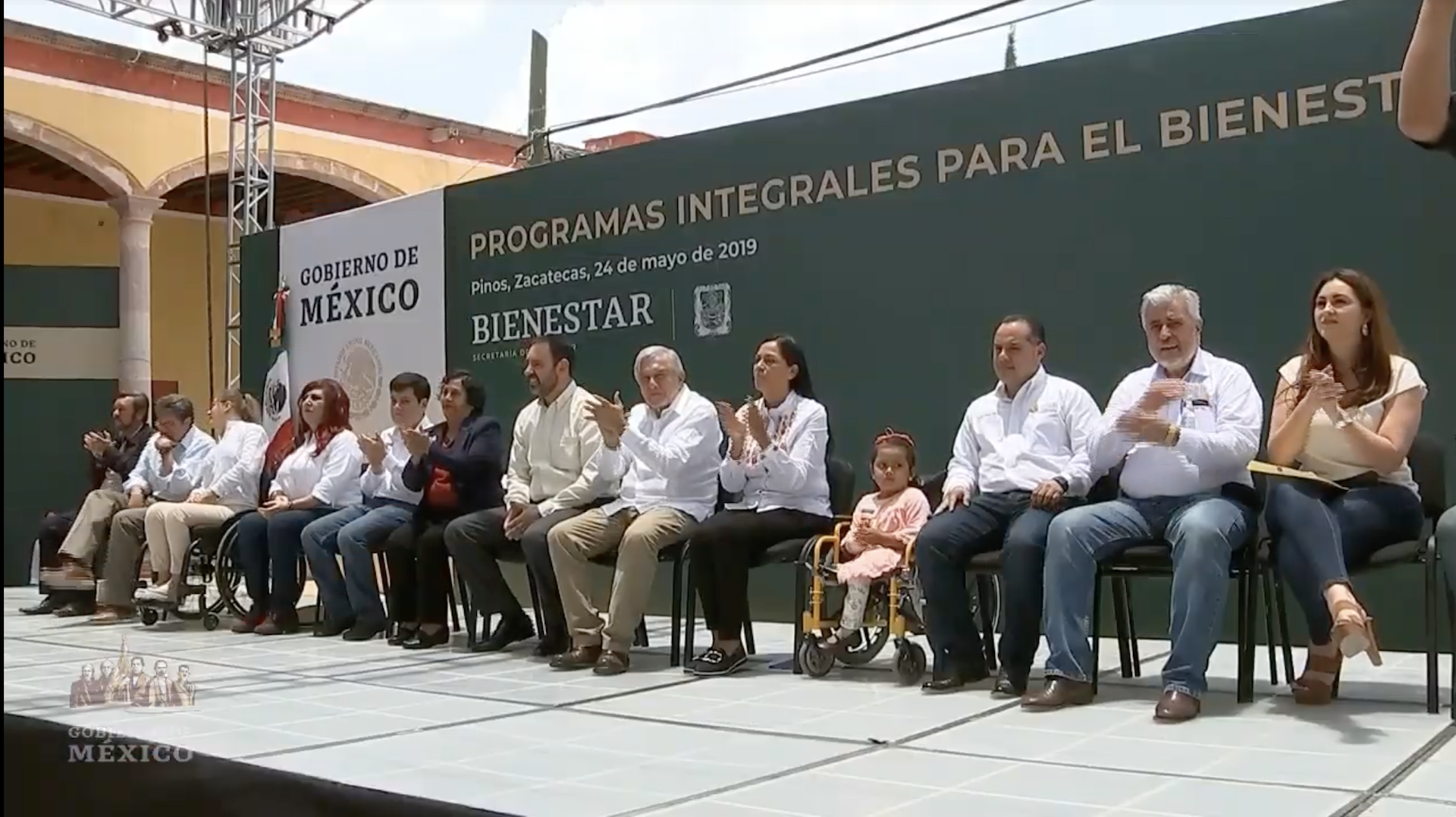Entrega de Programas Bienestar desde Pinos, Zacatecas