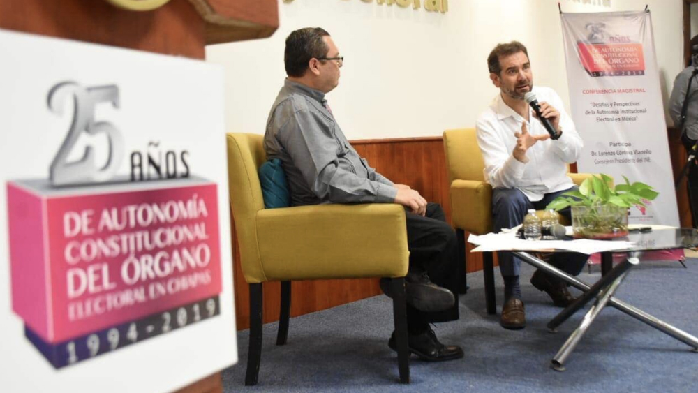 Presidente del INE llama a defender autonomía del sistema electoral