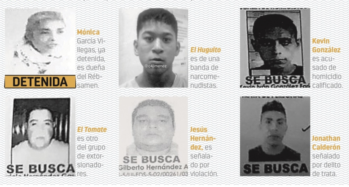 La lista de los 23 más buscados no incluye a ‘El Tortas’