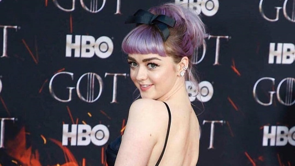 Descartan spin off de Game of Thrones protagonizado por Arya Stark - maisie-williams-en-la-alfombra-roja-de-games-of-thrones-8